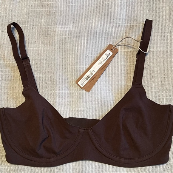 Skims Bra 30D - Fits Everybody Unlined Demi - Espresso - Picture 1 of 4